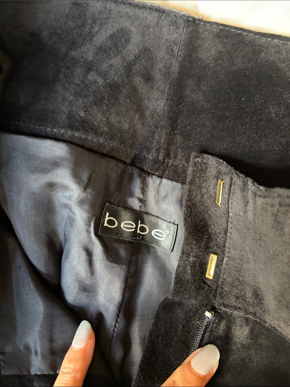 ❤️BEBE suede  leather low rise pants 💥💥💥 - Picture 14 of 14